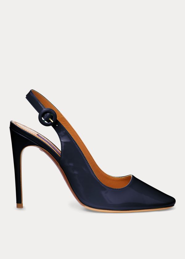 Ralph Lauren Emersyn Patent Pumps Dame Danmark (LTEWB5901)